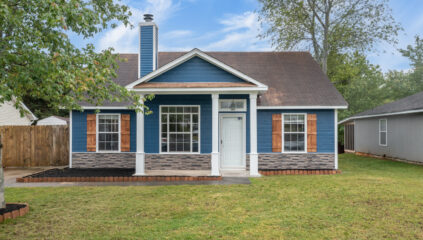 Renovated Home, Blue Home, Street Appeal, New Listing, Madison Alabama Home, Realtor, John Wesley Brooks, Top Real Estate Agent, Huntsville Alabama