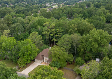 Madison Alabama Custom Renovated Home, Realtor John Wesley Brooks, Aerial view