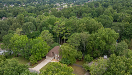 Madison Alabama Custom Renovated Home, Realtor John Wesley Brooks, Aerial view