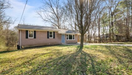 Basement Home, Brick Front house, Realtor John Wesley Brooks, Treed Lot, Acres