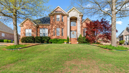 Two Story, Luxury Home, Full Brick, Highland Lakes, Madison Alabama, Realtor John Wesley Brooks, Big House, red orange brick color, open floor plan, large lot
