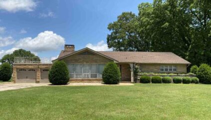 Commercial property for sale, home for sale, exterior photo, full brick home, listed by John Wesley Brooks
