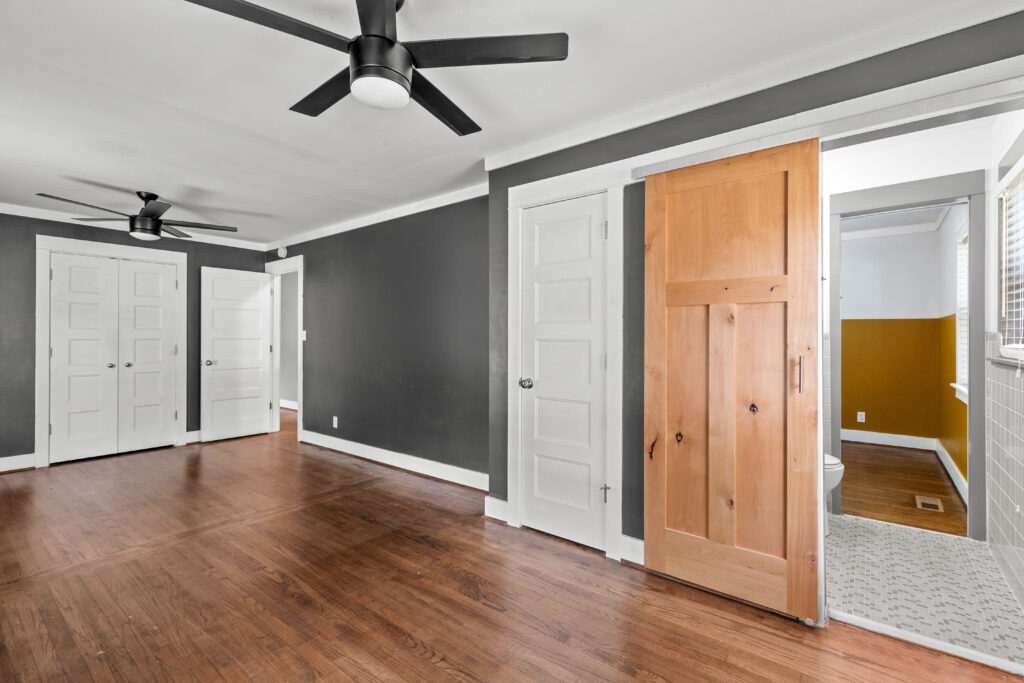 Master Bedroom Design, Renovated Home For Sale, Huntsville Alabama, John Wesley Brooks