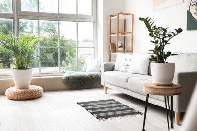 interior of modern room with comfortable sofa, Huntsville Alabama Real Estate, Best Realtors in Madison, John Wesley Brooks