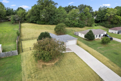 Meridianville Home For Sale, John Wesley Brooks, Best Realtor, Exteriior photos, 1 Acre Lot, Renovated home, Well Maintained home, New LVP Floors, 3 Bedrooms, 2 Bathrooms home, new granite counters