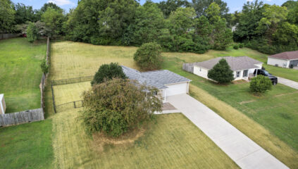Meridianville Home For Sale, John Wesley Brooks, Best Realtor, Exteriior photos, 1 Acre Lot, Renovated home, Well Maintained home, New LVP Floors, 3 Bedrooms, 2 Bathrooms home, new granite counters