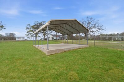 Pavillion, covered porch usage, 