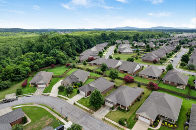 Lake Forest Home For sale, custom home, upgraded, aerial view of community, Listed by the best realtor in Huntsville, John Wesley Brooks