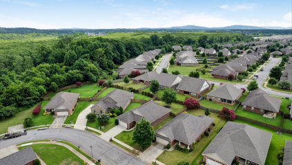 Lake Forest Home For sale, custom home, upgraded, aerial view of community, Listed by the best realtor in Huntsville, John Wesley Brooks